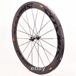 700C Carbon Track Bicycle Wheelset Fixed Gear Clincher Single Speed Bike Wheels