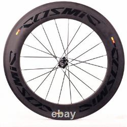 700C Carbon Track Bicycle Wheelset Fixed Gear Clincher Single Speed Bike Wheels