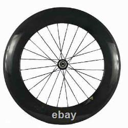 700C Carbon Wheels 25mm Width 50mm 88mm Depth Mixed Wheelset for Road Cycling