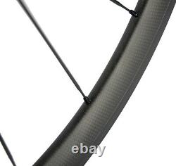 700C Carbon Wheels 38/50/60/88mm Carbon Wheelset Road Bike Shimano/Campagnolo