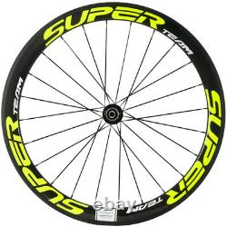 700C Carbon Wheels 38/50/60/88mm Clincher Road Bike Wheelset Bicycle Cycle Wheel