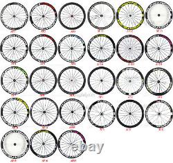 700C Carbon Wheels 38/50/60/88mm Road Bike Cycling Carbon Wheelset 23mm Width