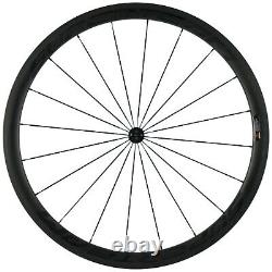 700C Carbon Wheels 38mm Bicycle Wheelset Clincher Road Bike Wheels Racing Wheels