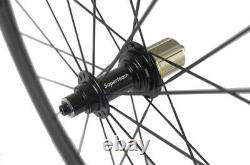 700C Carbon Wheels 38mm Road Bicycle Wheelset Clincher 23mm Superteam Race Wheel