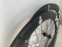 700C Carbon Wheels 50mm Depth 25mm Width Tubeless Road bike Carbon wheelset