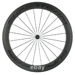700C Carbon Wheels Clincher 60mm+88mm Road Bicycle Superteam Carbon Wheelset R13