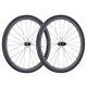 700c Carbon Wheels Disc Brake Road Bike Wheelset 36t Ratchet Tubeless Clincher
