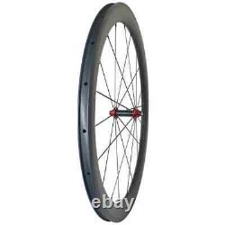 700C Carbon Wheels For Road Bike Clincher 25mm Wide 20/24H Wheelset HG XDR Campy