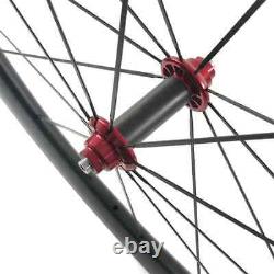 700C Carbon Wheels For Road Bike Clincher 25mm Wide 20/24H Wheelset HG XDR Campy