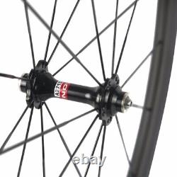 700C Carbon Wheels Road Bike Wheelset 38/50mm Depth Profile Tubular Or Clincher