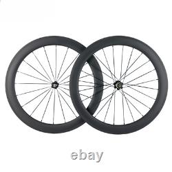 700C Carbon Wheels for Road Bike Clincher Wheelsets 23mm Wide 60mm Wheelset