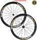700c Carbon Wheelset 50mm Front+rear Road Bike Clincher/tubular Bicycle Wheels