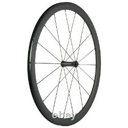 700C Carbon Wheelset Clincher 38mm Road Bicycle Basalt Racing Wheels R7 Hub