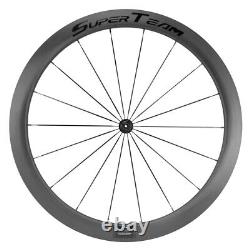 700C Carbon Wheelset New Superteam Wheels 50mm Road Bicycle Wheels