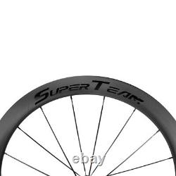 700C Carbon Wheelset New Superteam Wheels 50mm Road Bicycle Wheels