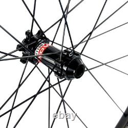 700C Carbon Wheelset Road Bike Disc Brake 30mm Depth Clincher Bicycle Wheels