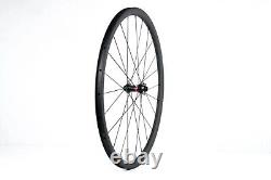 700C Carbon Wheelset Road Bike Disc Brake 30mm Depth Clincher Bicycle Wheels