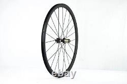 700C Carbon Wheelset Road Bike Disc Brake 30mm Depth Clincher Bicycle Wheels