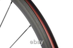 700C Clincher Carbon Road Bike Wheelset R13 Hub Carbon Wheels Basalt Brake 50mm