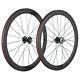 700c Clincher Track Carbon Wheelset 50mm Fixed Gear Carbon Wheels Road Wheels