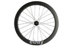 700C Cyclocross Road Disc Brake Bike Carbon Wheelset 50mm Center Lock QR Type