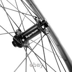 700C Disc Brake Carbon Wheels 50mm Road Bike Wheelset Disc Brake for HG/XDR