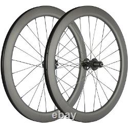 700C Disc Brake Wheels 50mm 25mm Clincher Road Bike Carbon Wheelset Disc Brake