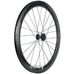 700C Disc Brake Wheels 50mm 25mm Clincher Road Bike Carbon Wheelset Disc Brake