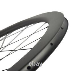 700C Disc Brake Wheels 50mm 25mm Clincher Road Bike Carbon Wheelset Disc Brake