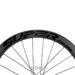 700C Disc Brake Wheels 50mm 25mm Road Bike Carbon Wheelset Disc Brake forHG/XDR