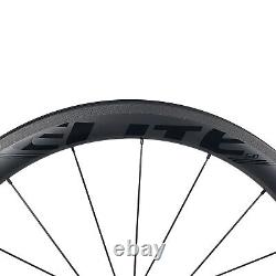 700C Elite RAC Carbon Wheels A1 AERO Brake Surface Road Clincher Cycling Racing