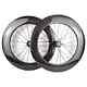 700c Fixed Gear Track Bicycle Carbon Wheels Single Speed Wheelset With Hub
