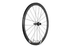 700C Full Carbon Fiber Depth 38mm Road Bicycle Wheelset Clincher 3k Matte
