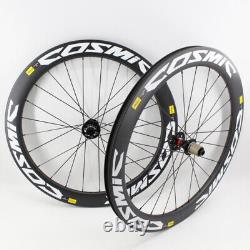 700C Full Carbon Road Bicycle Wheelset Disc Brake Tubular Clincher Tubeless Rims