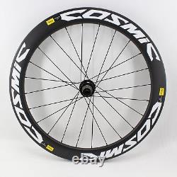 700C Full Carbon Road Bicycle Wheelset Disc Brake Tubular Clincher Tubeless Rims