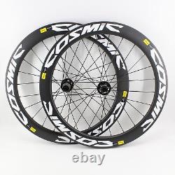 700C Full Carbon Road Bicycle Wheelset Disc Brake Tubular Clincher Tubeless Rims