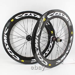 700C Full Carbon Road Bicycle Wheelset Disc Brake Tubular Clincher Tubeless Rims