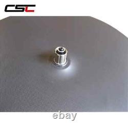 700C Full Carbon Road / Track Bike Disc Wheel Rear Plane Wheel Clincher Tubular