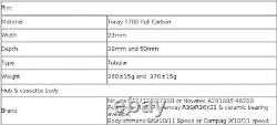 700C Road Bicycle Racing Mixed Carbon Wheelset Tubular Wheels 38mm+50mm Depth