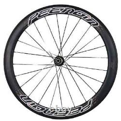 700C Road Bicycle Racing Mixed Carbon Wheelset Tubular Wheels 38mm+50mm Depth
