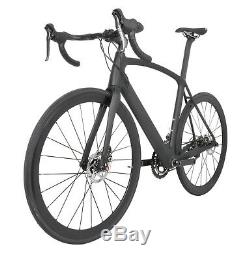 700C Road Bike 11s Disc brake Full Carbon Fiber Frame Wheels Racing Bicycle 54cm