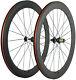 700c Road Bike Carbon Cycle Wheels 60mm Depth Carbon Wheelset Novatec 271 Hub
