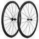 700c Road Bike Carbon Fiber Wheelset 25mm Wide 38mm Depth Tubuless Bike Wheels