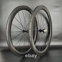 700C Road Bike Carbon QR Wheels 5025mm Bicycle Wheelset Clincher Rim Brake