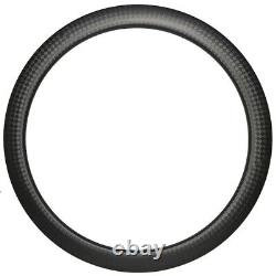 700C Road Bike Carbon Rims Clincher Tubeless Tubular 30/35/38/45/50x25mm 28 32H