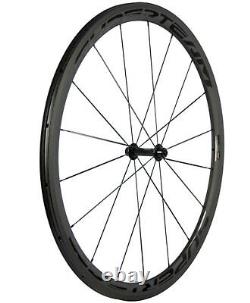 700C Road Bike Carbon Wheels 38mm 23mm Width Clincher Road Bike Carbon Wheelset