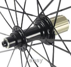 700C Road Bike Carbon Wheels 38mm Carbon Wheelset 23mm Cycle UD Matte Basalt