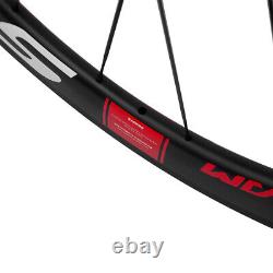 700C Road Bike Carbon Wheels 50mm 25mm U Shape Carbon Wheelset UD UCI Approved