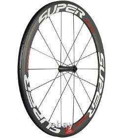 700C Road Bike Carbon Wheels 50mm Depth Clincher Bicycle Carbon Wheelset R7 Hub