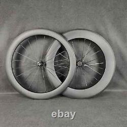 700C Road Bike Carbon Wheels 60/88mm Depth 25 Mm Width Clinicer/Tubeless/Tubular